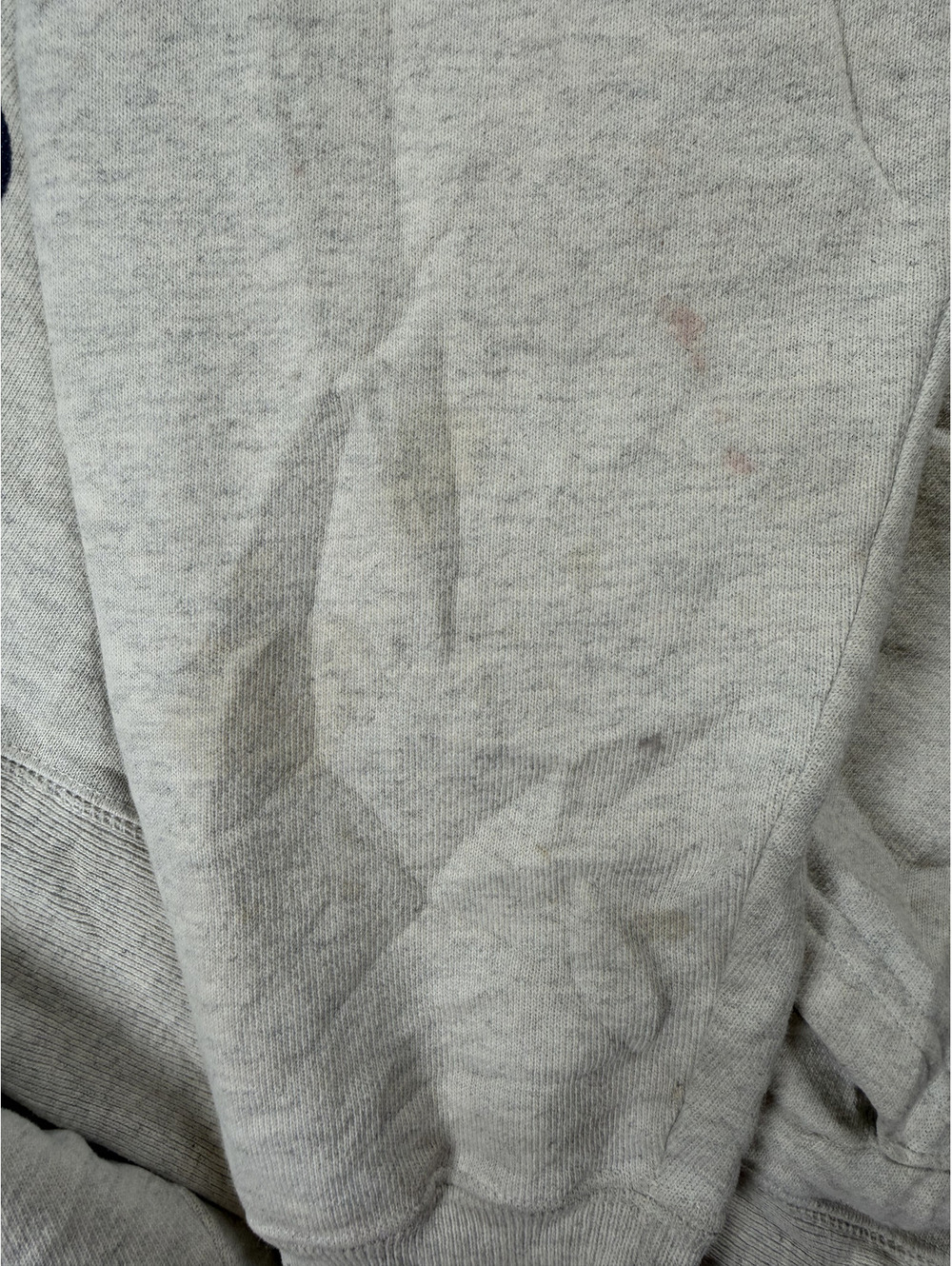 Vail Light Gray Pullover Hoodie with Front Pocket and Logo Size Small - Picture 9 of 12
